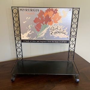 🎀 RARE vintage 50s perfume display 🎀